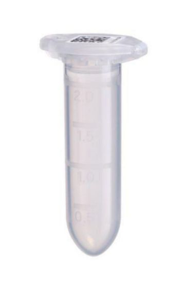 Safe-Lock Tubes 2.0 mL with 2D SafeCode (DataMatrix/ECC200) PCR clean, colorless, pack of 500_2322448