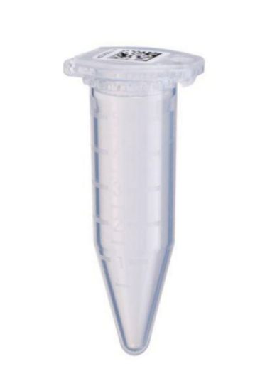 Safe-Lock Tubes 5.0 mL with 2D SafeCode (DataMatrix/ECC200) PCR clean, colorless, pack of 200_2322450
