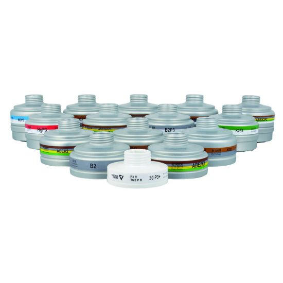 Respiratory protection screw. filter BR ABE2K1 P3 Protection class: A2-B2-E2-K1-P3 ***EXPORT CONTROL*** 1A004a_2329966