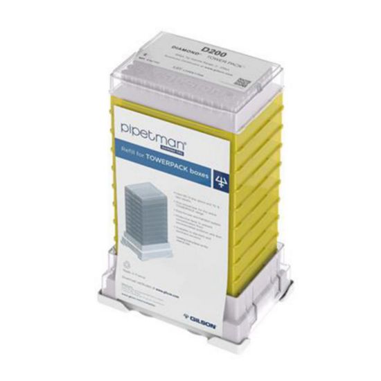 Pipette tips D 200 Tower Pack 10 pack of 96 | John Morris Group