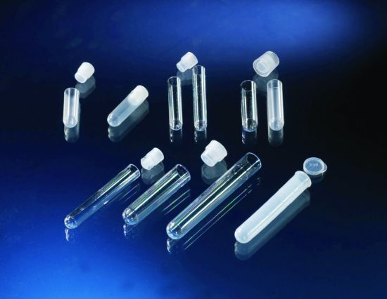 Test tubes, 14 ml, PS, conical bottom, 110 x 17 mm, non-sterile, with ...