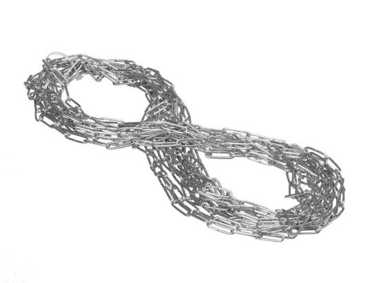 Sunk-/Draft-link chain 25m, V2A conductible, dia.2,3mm | John Morris ...