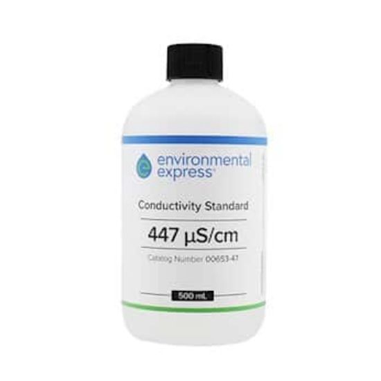 Oakton Conductivity and TDS Standard, 447 µS, 500 mL | John Morris ...