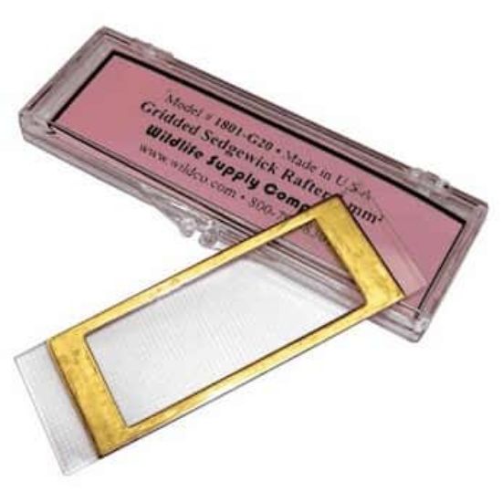 Wildco Counting Cell Sedgwick Rafter, 1 mL Volume, Millimeter Grid ...