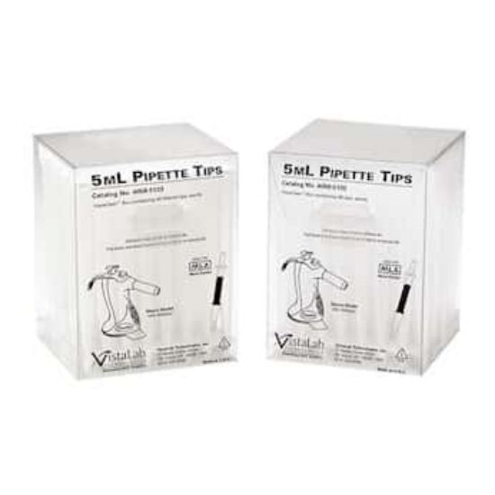 VistaLab VistaClear Sterile Pipette Tips, 10 mL, 1 Box of 35, Macro ...