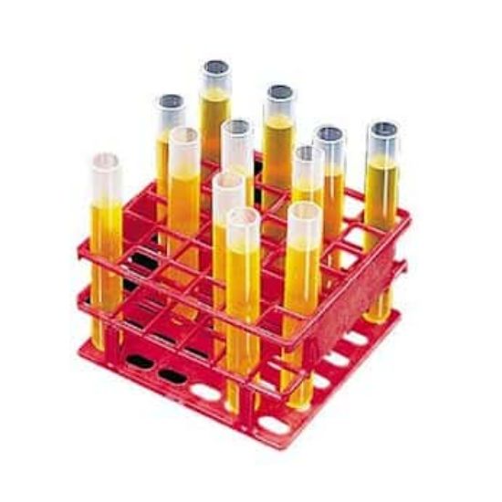 Thermo Scientific Nalgene Half Rack Red for 13 mm Tubes, Polyketone ...