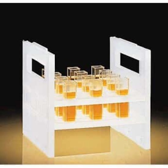 Scienceware Cuvette Rack, Holds 12 Standard 10 mm Square Cuvettes ...
