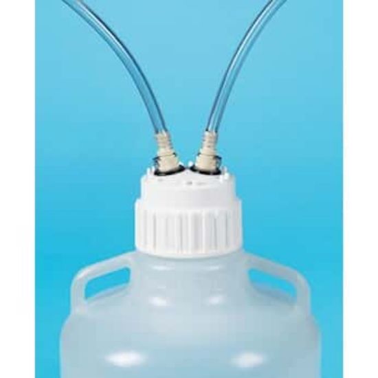 Thermo Scientific Nalgene Quick Filling/Venting Closures PP 83B 2-Port ...