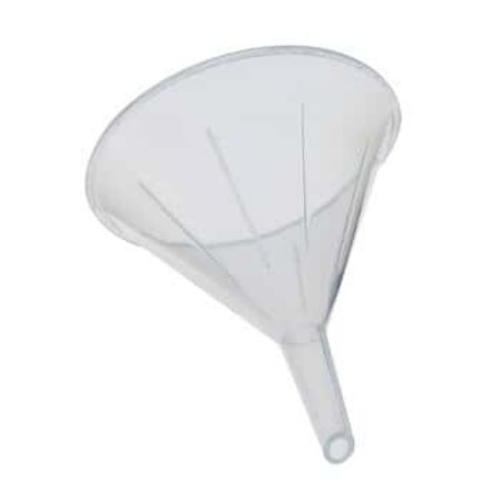 Cole-Parmer Polypropylene Utility Funnel, 40 ML, 12 Pack, Autoclavable, Ribbed Interior for Filtration_1191361