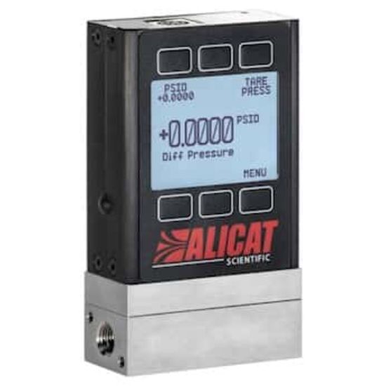 Alicat Digital Pressure Gauge 0-1 PSI 1/8 NPT Digital Display Compact ...