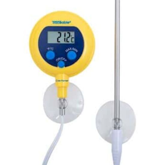 Traceable Waterproof Remote Probe Thermometer with Calibration, 1 ...