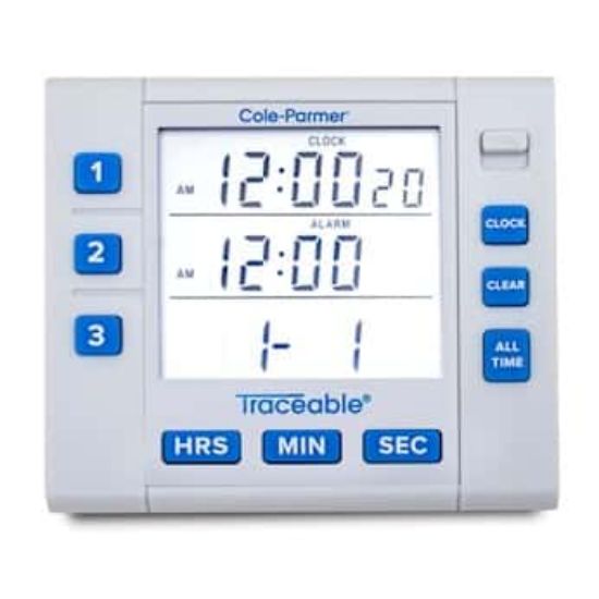 Traceable Triple-Display Clock/Timer with NIST Calibration | John ...