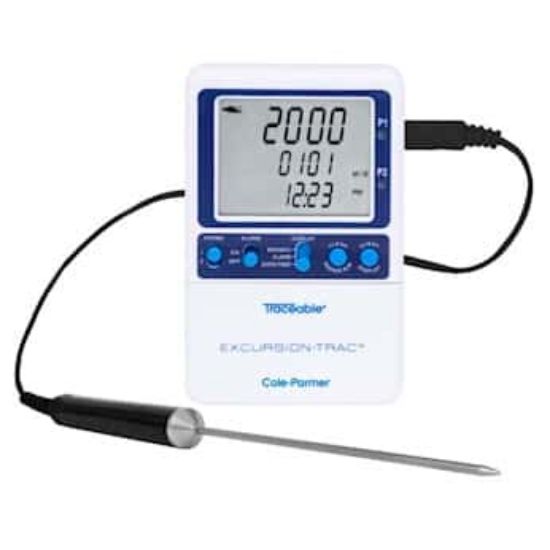 Traceable Excursion Trac Data Logging Thermometer with Calibration, 1 ...