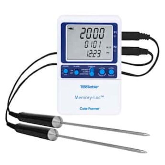 Traceable Memory-Loc Datalogging Thermometer with Calibration, 2 ...