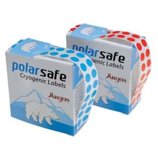 Argos Technologies PolarSafe Label Dots 9.5 mm Red 1000/Roll | John ...