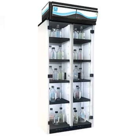 Erlab CaptairStore 834 V1 Filtering Chemical Storage Cabinets with Double Doors, 35" W; 80 to 220 VAC_1197813