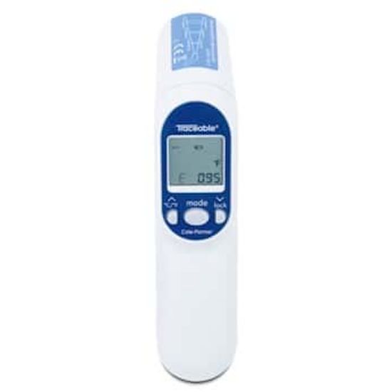 Traceable IR Gun Thermometer with Laser, Type K Input, and Calibration ...