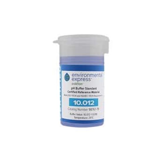 Oakton Traceable One-Shot pH Buffer Solution Blue 10.012 6 x 100 mL ...
