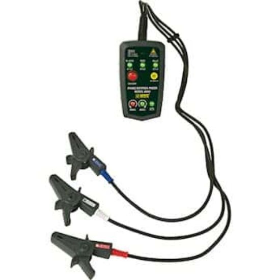 AEMC Phase Rotation Meter 75 To 1000 VAC Open Phase And Sequence ...
