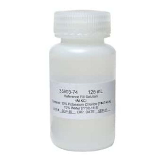 Oakton Reference Fill Solution 4 M KCl Saturated with AgCl, 125 mL ...