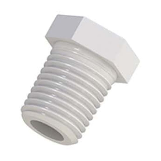Cole-Parmer VapLock Port Plug 3/8 NPTM Polypropylene 10 Pack | John ...