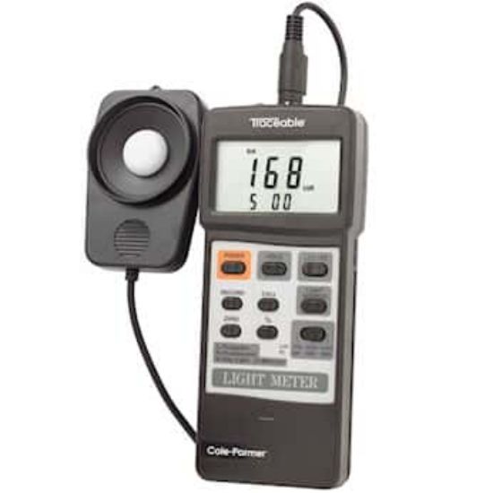 Traceable Digi-Sense Light Meter with RS-232 Output and Calibration ...