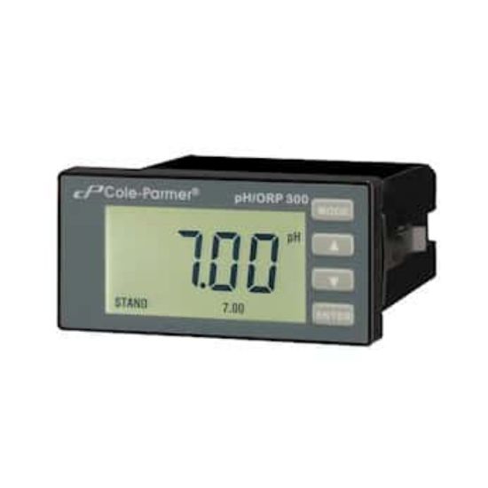 Cole-Parmer 350 pH ORP temperature 1/8-DIN controller