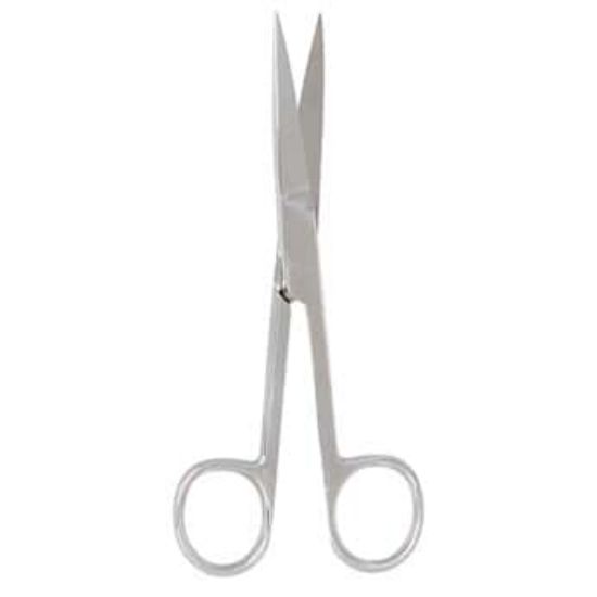 Cole-Parmer Standard-Grade Sharp Point Straight Dissecting Scissors ...