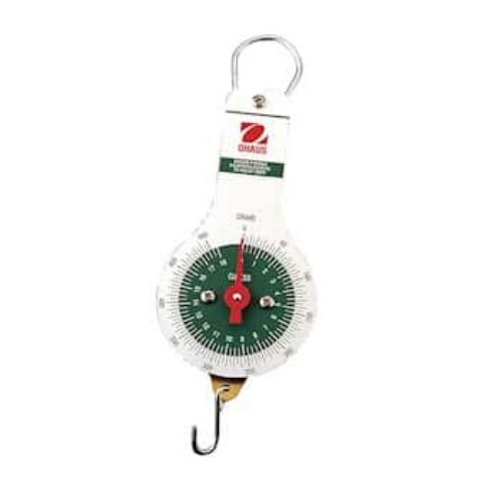 Ohaus Dial-Type Hanging Spring Scale 250g x 2g, 9 oz x 1/8 oz_1106205
