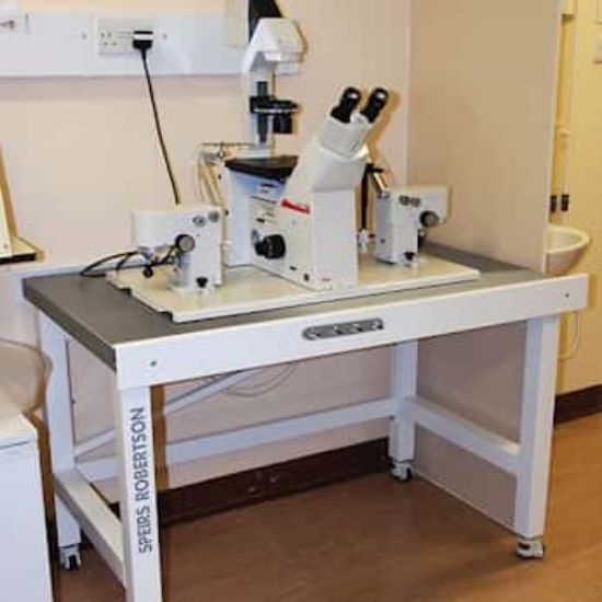 Speirs Robertson AMD-MP Microscope Table with Passive Air Isolators ...