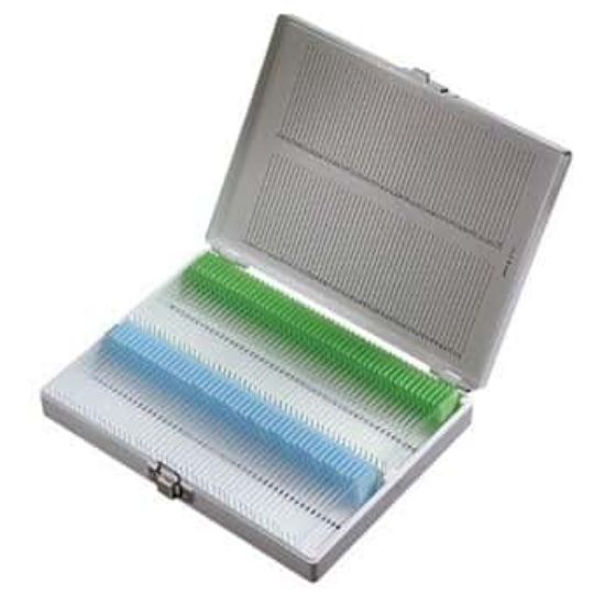 Scienceware Slide Box Hinged for 100 Slides 75 x 25 mm White | John ...