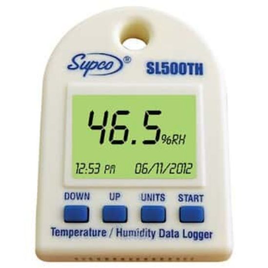 Supco Sl500th Temperature And Humidity Data Logger With Real-Time Lcd ...