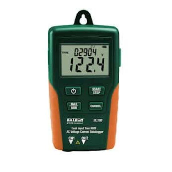 Extech Dual Input True RMS AC Voltage/Current Datalogger, USB, 256,000 Readings_1117045