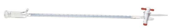 Cole-Parmer Kimax Shellback Burettes with Dust Cap, 50 mL