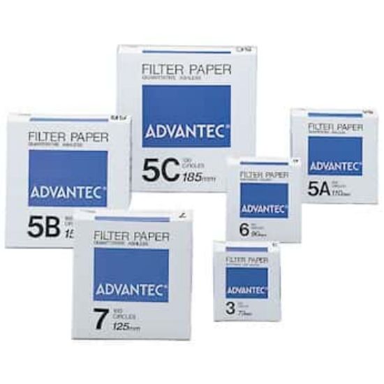 Advantec Grade 5B ashless quantitative filter paper