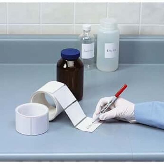 Texwipe ALB164AAAMT Cleanroom Labels, Polypropylene, Removable, 3