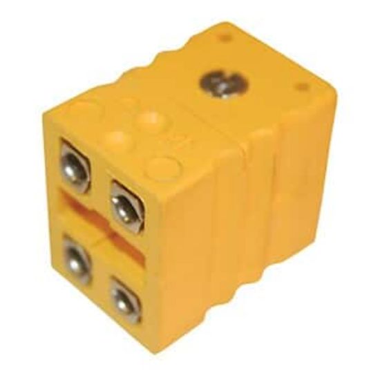 Digi-Sense Dual Thermocouple Connector Standard Female Type-K 5 Pk_1619914