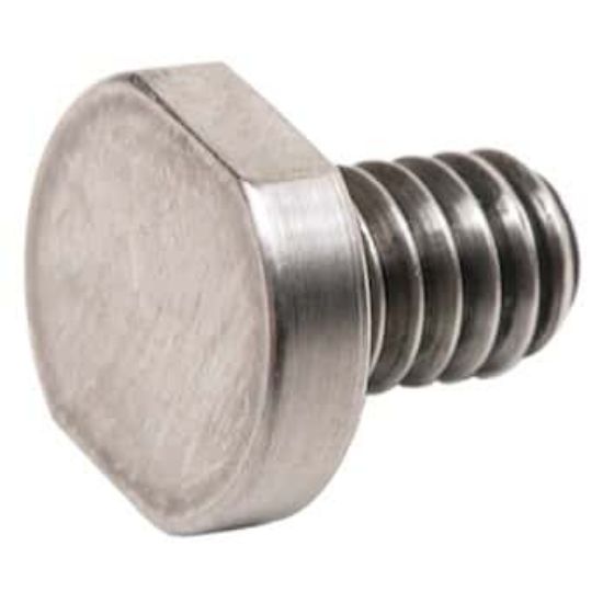 Branson Flat Tip for Sonifier Tapped Horns, 1/2" Dia, 1/4-20 Thread_1239180