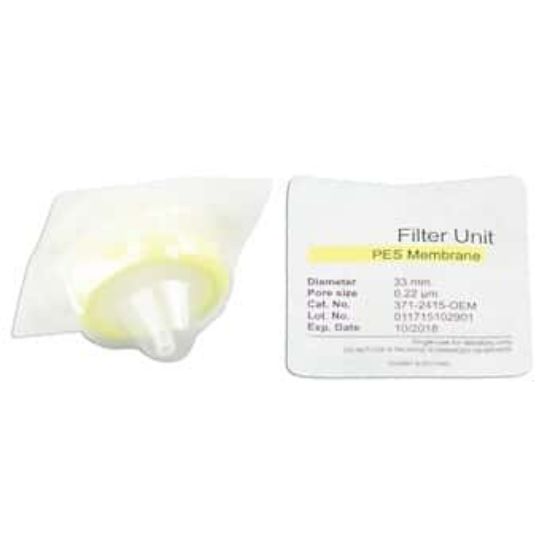 Cole-Parmer Syringe Filter, 33 mm, 0.22 μm PES, Sterile; 100 Pack_1233395