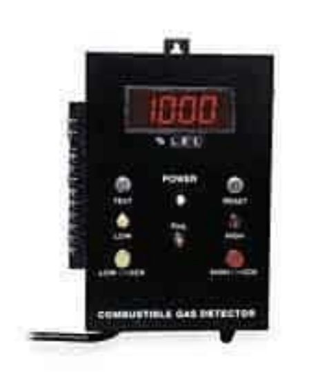 US Industrial 8100R/2ALD Gas Detector with 2-Stage Alarm, LEL; Wall-Mount/Remote Sensor_1215081
