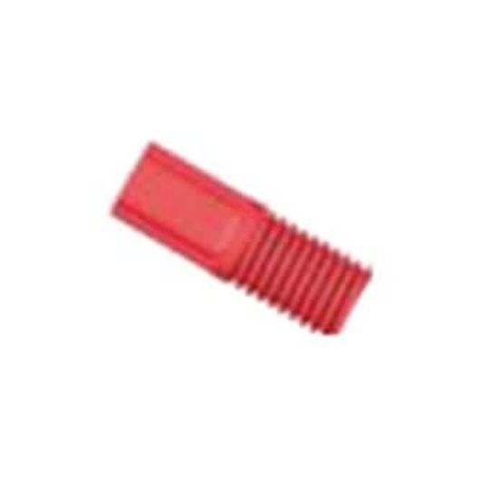 Diba Omni-Lok Compact Tubing End Fitting, Type S/P, 1/16" OD, 1/4"-28 UNFM, Red PP; 10 Pack_1472691