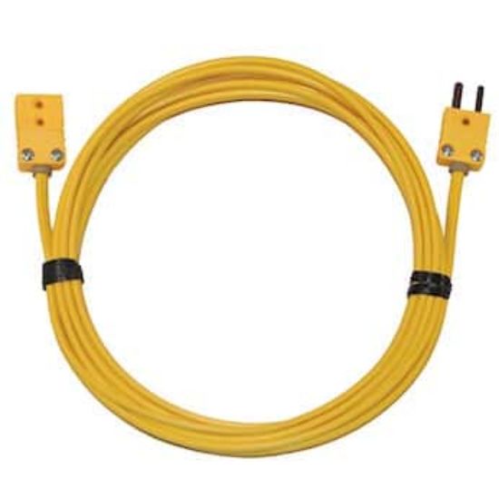 Digi-Sense Type-K Extension Cable Mini Connector, 25ft, 20-Gauge_1105441