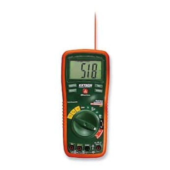Extech EX470 True RMS Multimeter with Infrared Thermometer | DMM with ...