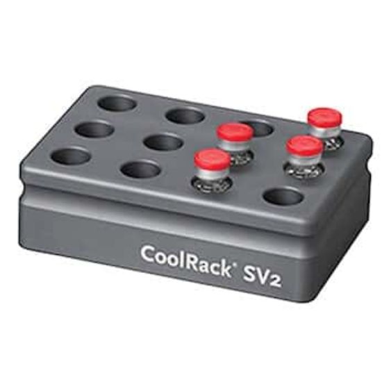 Corning CoolRack® SV2 Cooling Block, 12 x 5 mL Sample Vials; Gray ...