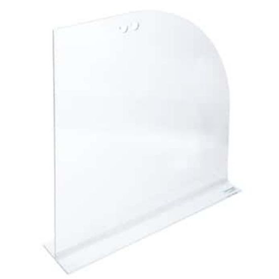 Cole-Parmer Benchtop Splash Guard 24 x 24, Clear Acrylic, Lab Safety ...