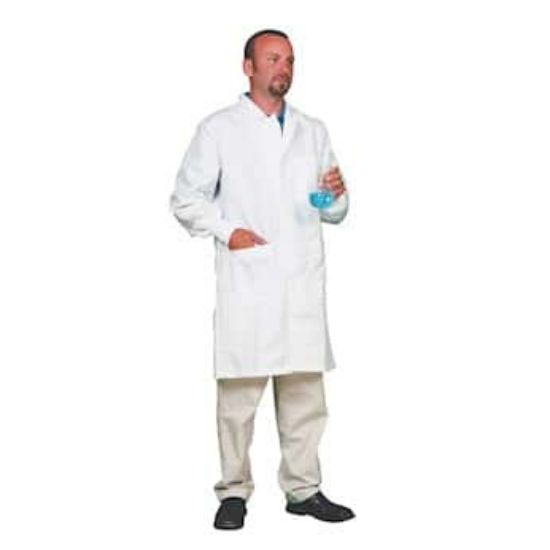 Meta Fluid-Resistant Antistatic Lab Coat, Small | John Morris Group