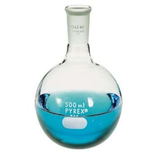 Pyrex 4320-2L Brand 4320 round-bottom flask; 2000 mL, case of 6 | John ...
