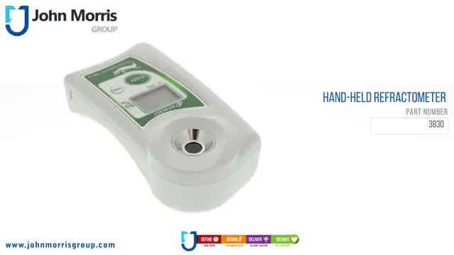 ATAGO PAL-3 digital pocket refractometer, still from product video