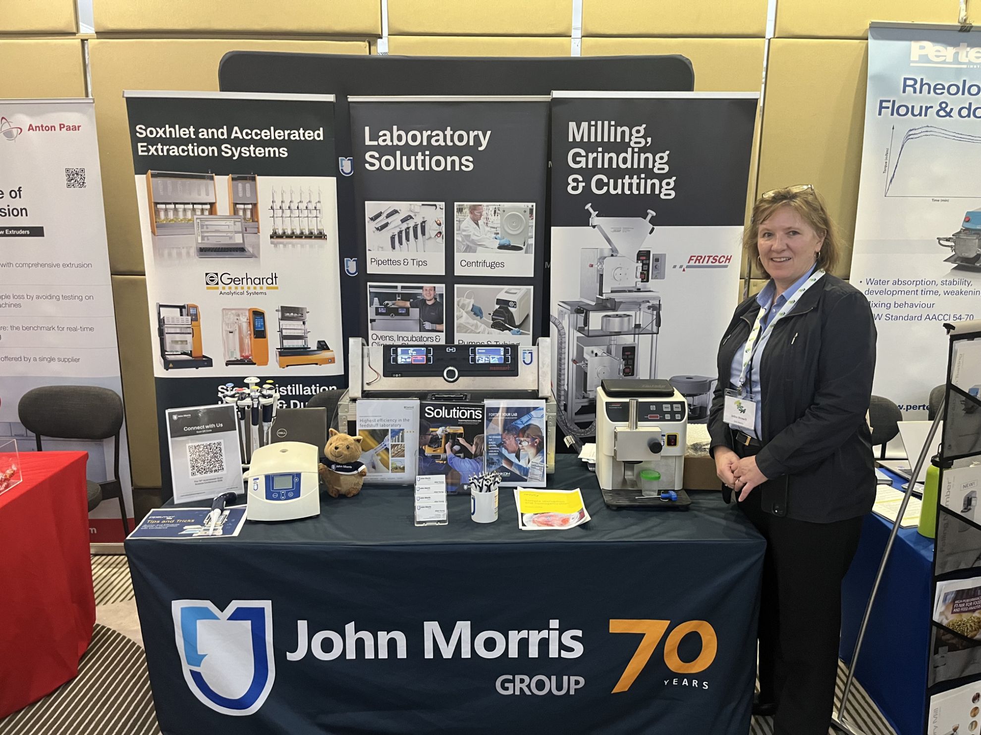 John Morris Group stand at the 76th Australasian Grain Science Conference in Sydney