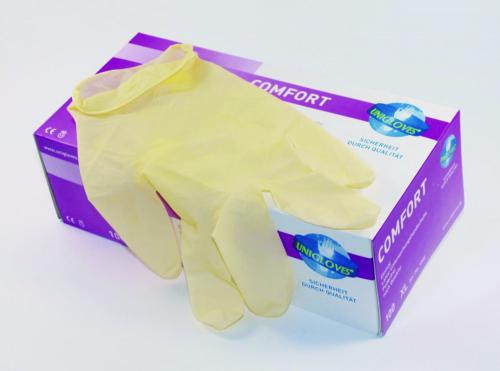 comfort latex gloves